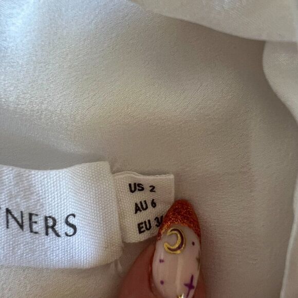 Fame and Partners Custom Draped Front Slip Dress - Picture 11 of 13